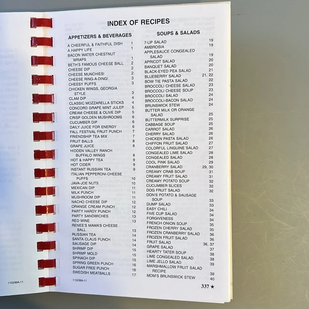 Taste of The Mountains Hiawassee Chapter Eastern Star Cookbook